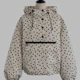 Polka Dot Anorak Hoodie