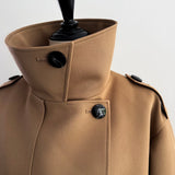 2way short trench coat