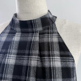 Heritage Check Asymmetry Dress