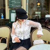 【10月上旬発送】Bloom tulle skirt
