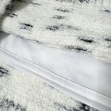 Speckled knit mini skirt