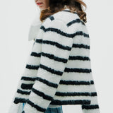 Gold Button Knit Jacket