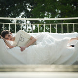 flower lace long skirt