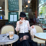 【10月上旬発送】Bloom tulle skirt