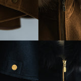 Manteau cape en fourrure de RENARD