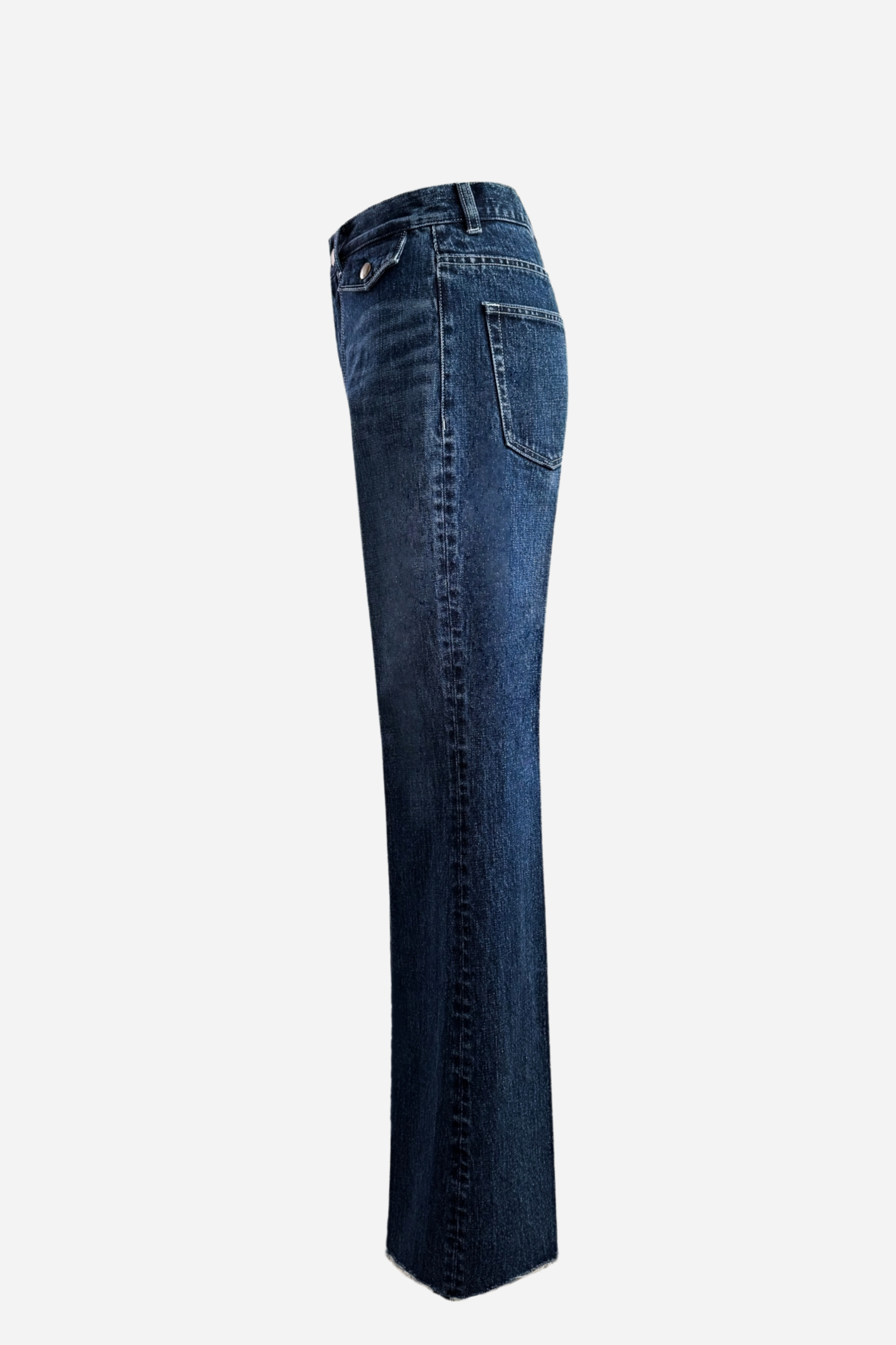 OKAYAMA flap pocket flare denim – shéller / シェリエ OKAYAMA flap pocket flare denim – shéller / シェリエ