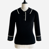 hauts en tricot polo