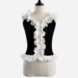 2way Airy Frill Knit Camisole