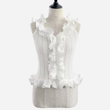2way Airy Frill Knit Camisole