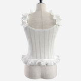 2way Airy Frill Knit Camisole