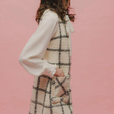 Soft Bow Frill Blouse