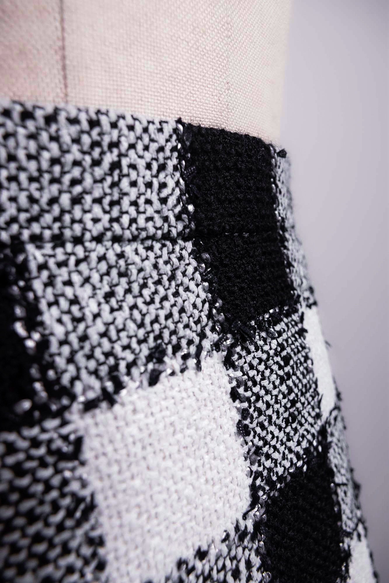 gingham tweed culottes – shéller / シェリエ gingham tweed culottes – shéller / シェリエ