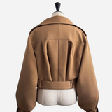 2way short trench coat