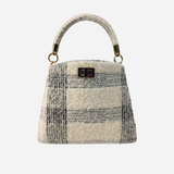 check jacquard BAG