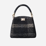 check jacquard BAG
