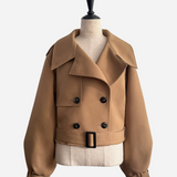 2way short trench coat