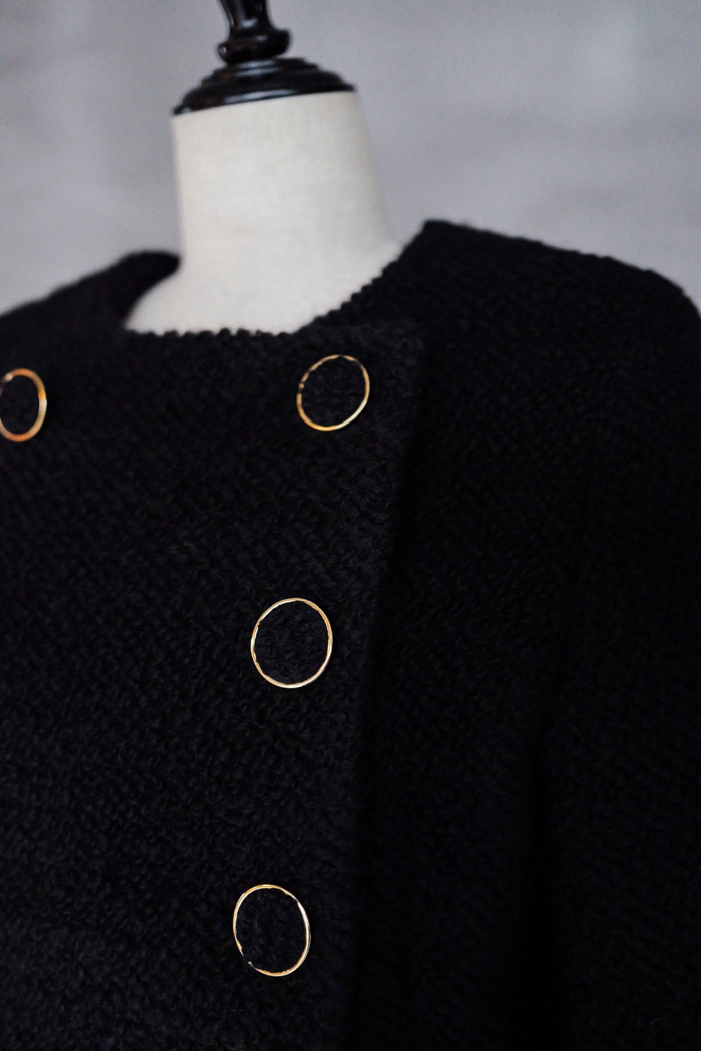 LOOP tweed jacket short coat – shéller / シェリエ LOOP tweed jacket short coat – shéller / シェリエ