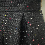 Dot tweed zip short pants – shéller / シェリエ Dot tweed zip short pants – shéller / シェリエ