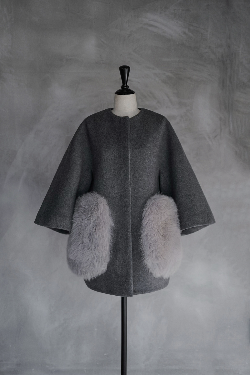 sheller シェリエ ラシカル ケープ コート COAT – shéller / シェリエ