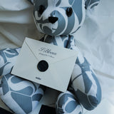 sheller monogram teddy bear