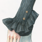 bijou button ensemble knit