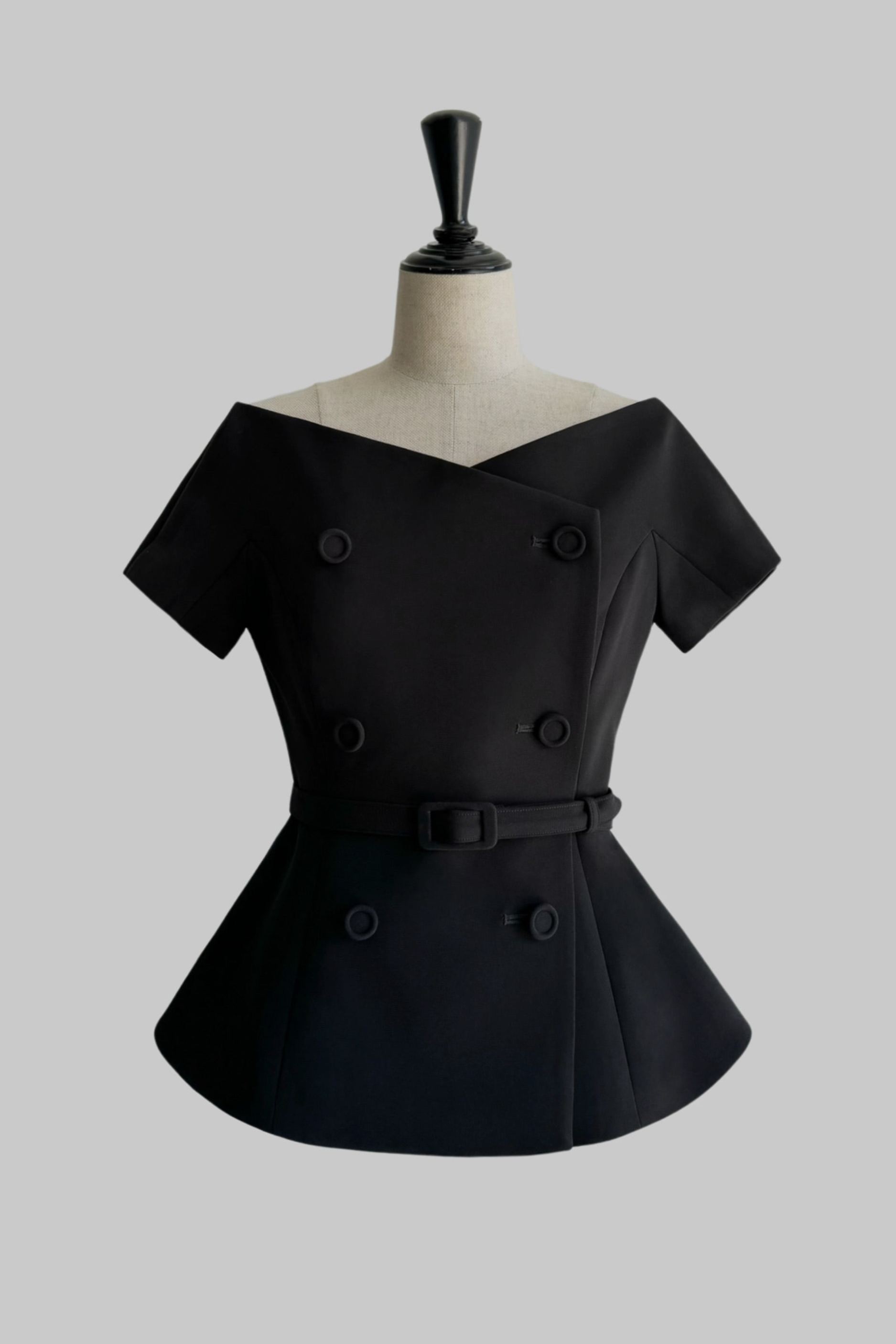 box pleats tweed mini dress – shéller / シェリエ box pleats tweed mini dress – shéller / シェリエ