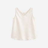 lady satin tank top