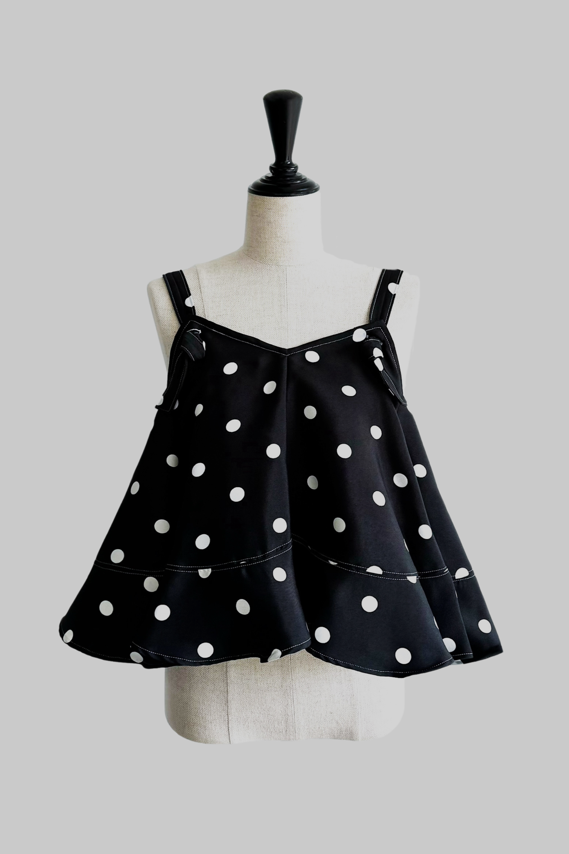 stitch hem frill tops – shéller / シェリエ