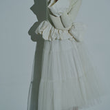 three tier tulle skirt