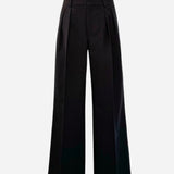 Pantalon large à deux plis