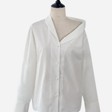 Big Bow One Shoulder Shirt