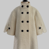 classical cape like coat