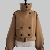 2way short trench coat