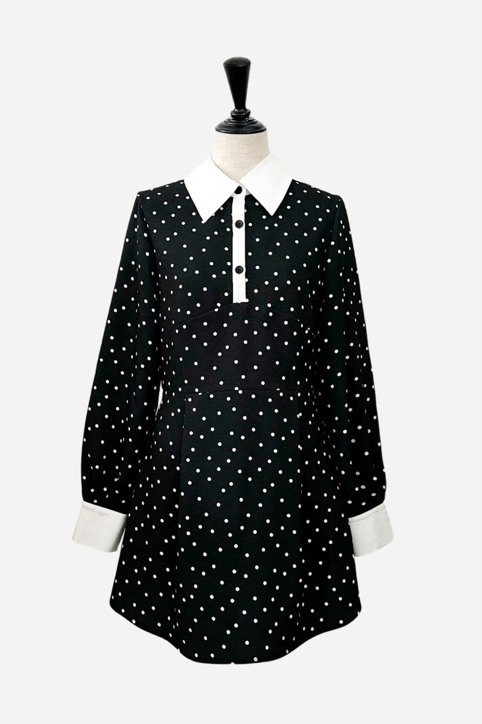 Dot shirt dress – shéller / シェリエ