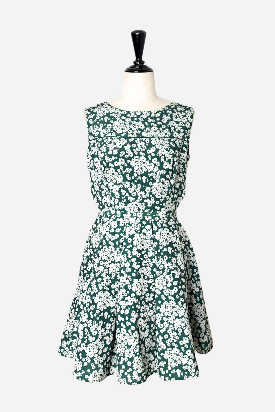 Side Open Flower Dress