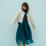 jupe en tulle à pois