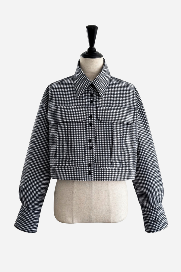 Sh Logo Cropped Shirt