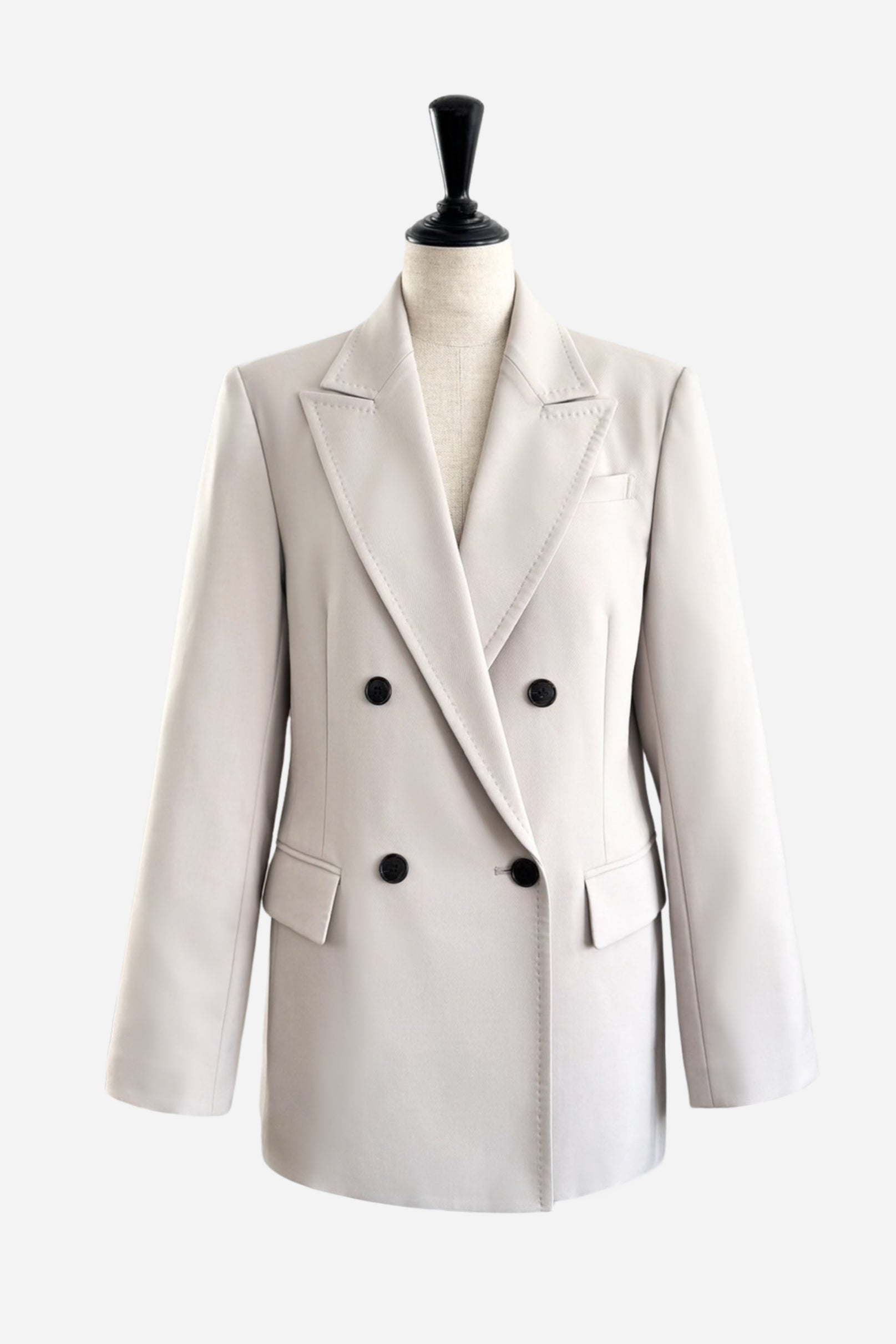 Peak Stitch Tailored Jacket – shéller / シェリエ Peak Stitch Tailored Jacket – shéller / シェリエ
