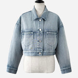 【4月上旬】Atelier Patch Denim Cropped Jacket