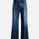 OKAYAMA flap pocket flare denim