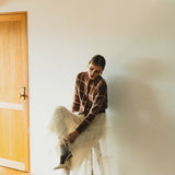 FOX fur poncho