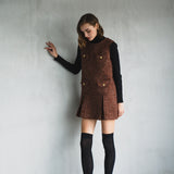 FOX fur poncho