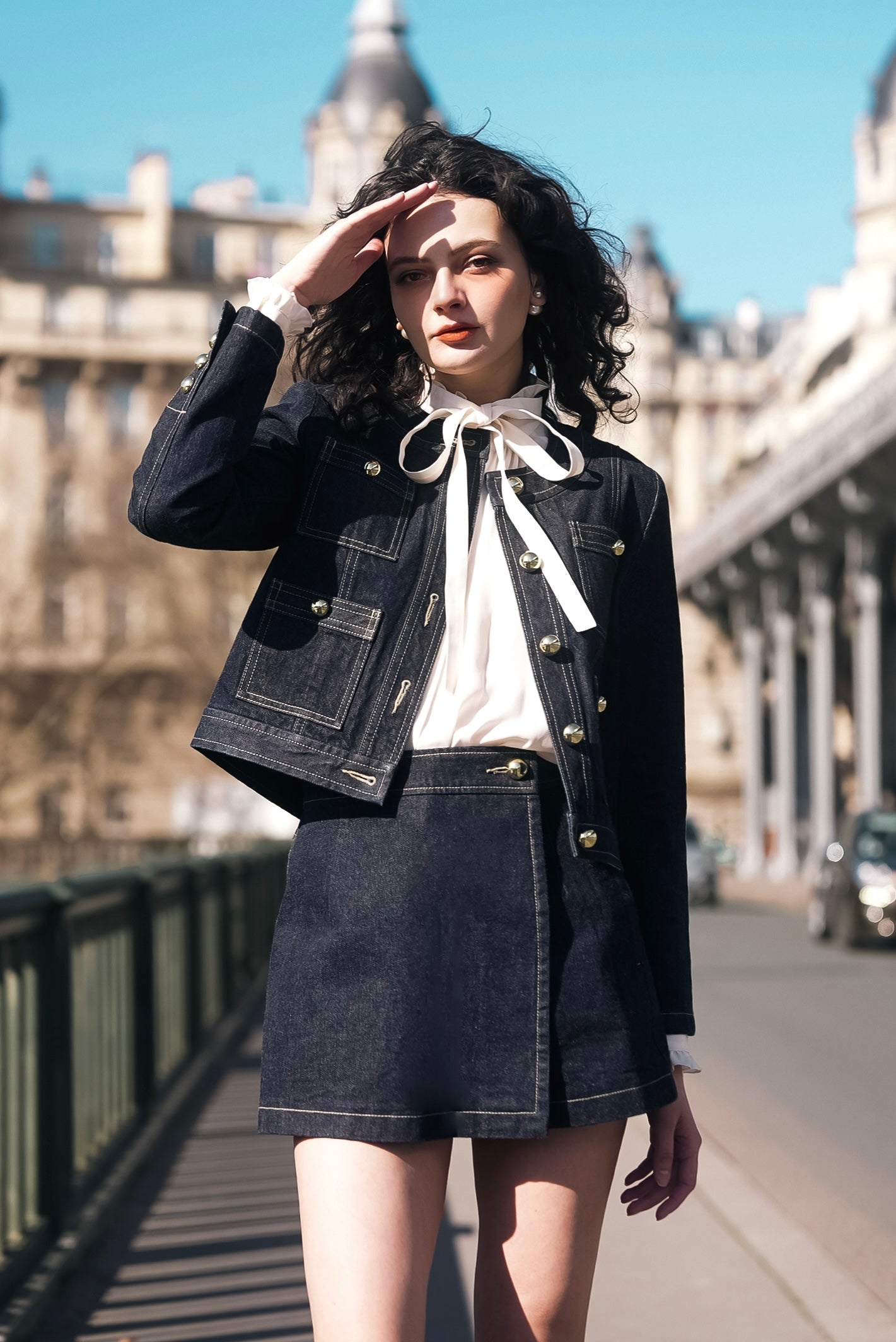 Lち様専用♡shéller ＊シェリエ オリジナルツイードカーディガン  