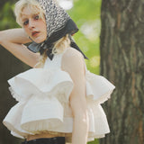 Bloom Gingham Tops / Bloom Cotton Lace Tops