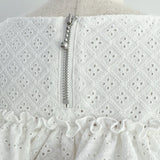 Bloom Gingham Tops / Bloom Cotton Lace Tops