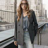 Grayish Semi Flare Denim